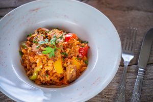 Cafe Casita - Risotto from above