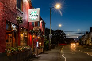 Cafe Casita Night Time Street View